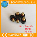 TIG welding torches spares parts short back cap 41V33